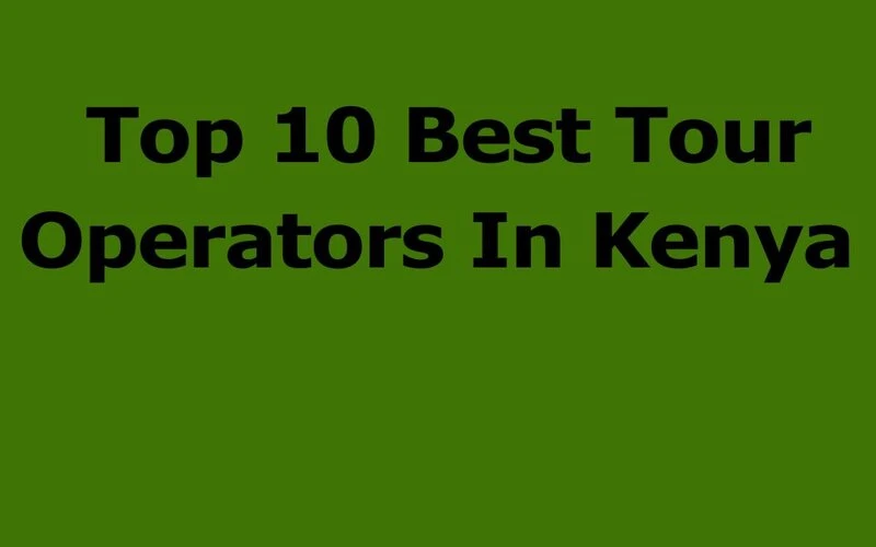 Top 10  Best Tour Operators in Kenya.